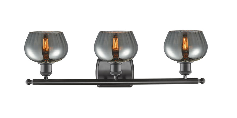 Innovations 516-3W-OB-G93 Three Light Bath Vanity, Oil Rubbed Bronze