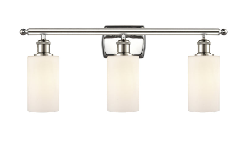 Innovations 516-3W-PN-G801 Three Light Bath Vanity, Polished Nickel