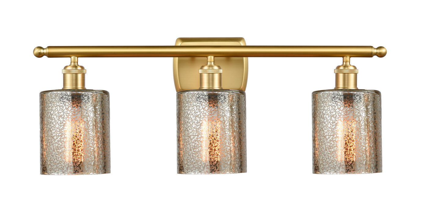 Innovations 516-3W-SG-G116-LED LED Bath Vanity, Satin Gold