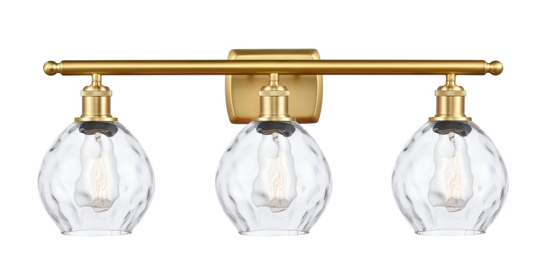 Innovations 516-3W-SG-G362-LED LED Bath Vanity, Satin Gold
