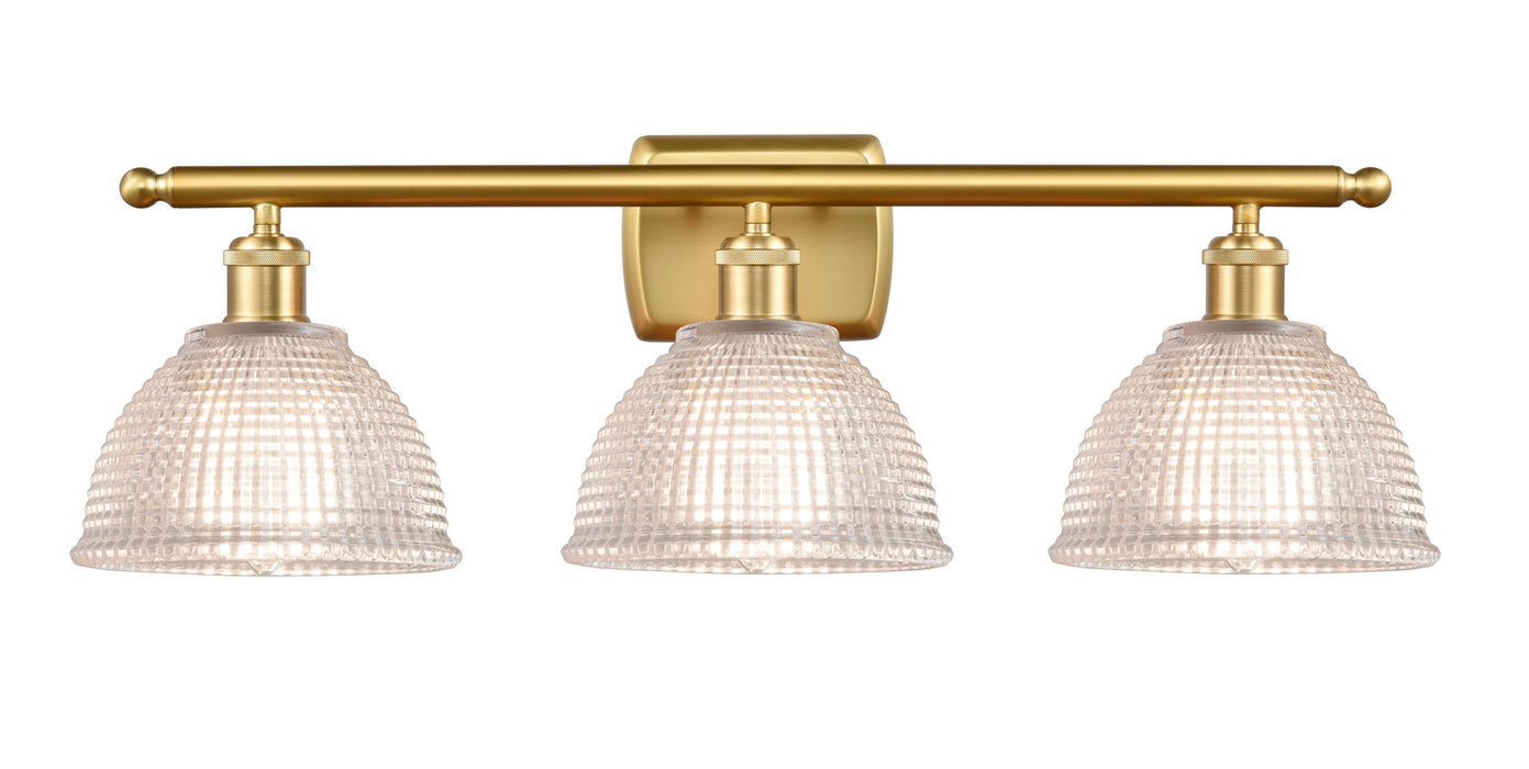 Innovations 516-3W-SG-G422-LED LED Bath Vanity, Satin Gold
