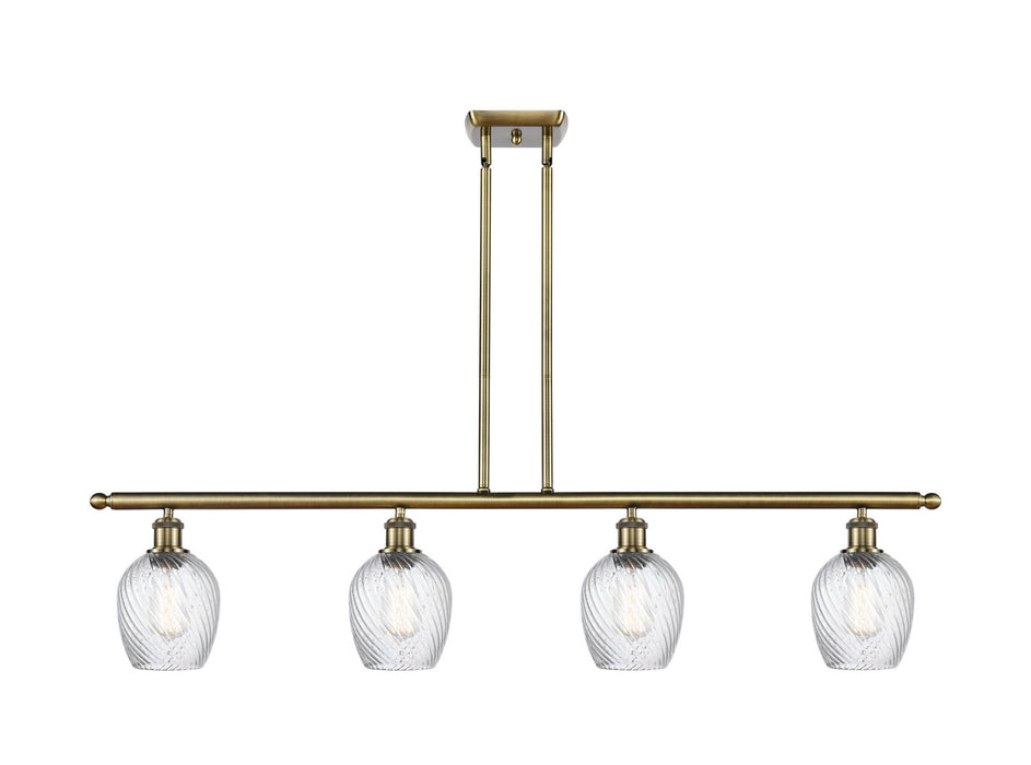 Innovations 516-4I-AB-G292-LED LED Island Pendant, Antique Brass