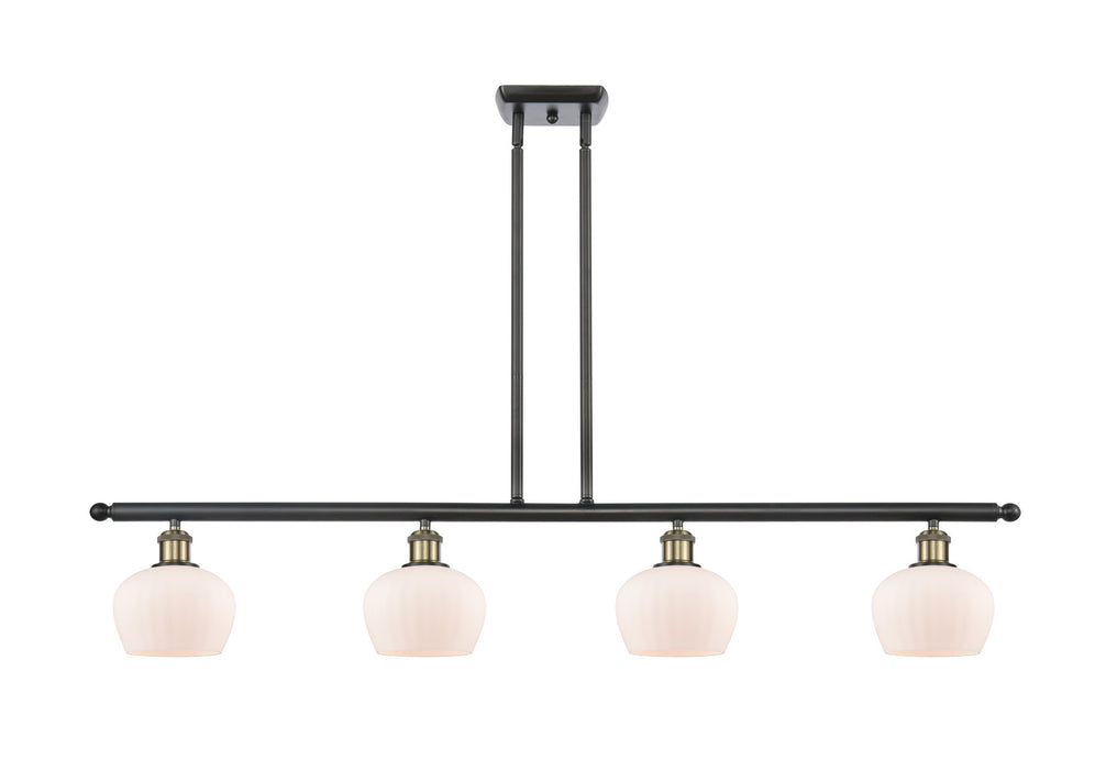 Innovations 516-4I-BAB-G91-LED LED Island Pendant, Black Antique Brass