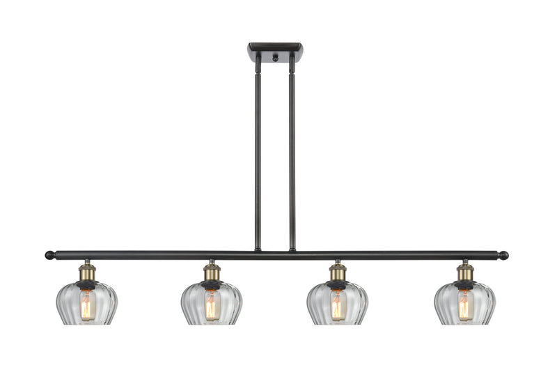 Innovations 516-4I-BAB-G92-LED LED Island Pendant, Black Antique Brass