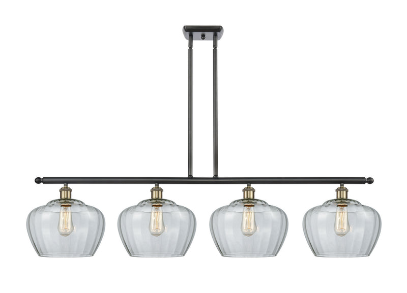 Innovations 516-4I-BAB-G92-L-LED LED Island Pendant, Black Antique Brass