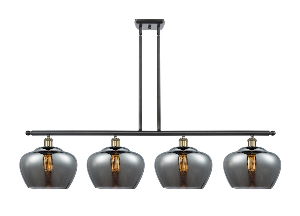 Innovations 516-4I-BAB-G93-L-LED LED Island Pendant, Black Antique Brass