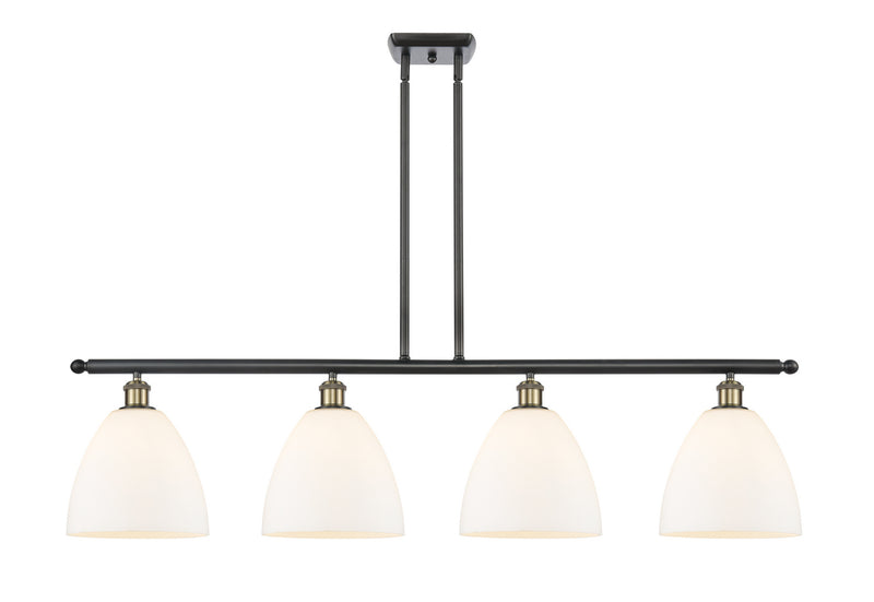 Innovations 516-4I-BAB-GBD-91-LED LED Island Pendant, Black Antique Brass