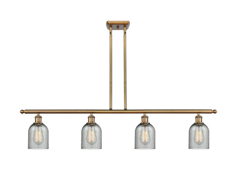 Innovations 516-4I-BB-G257-LED LED Island Pendant, Brushed Brass
