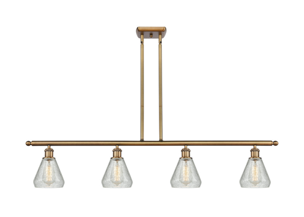 Innovations 516-4I-BB-G275-LED LED Island Pendant, Brushed Brass