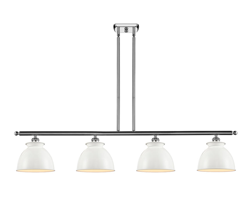 Innovations 516-4I-PC-M14-W Four Light Island Pendant, Polished Chrome