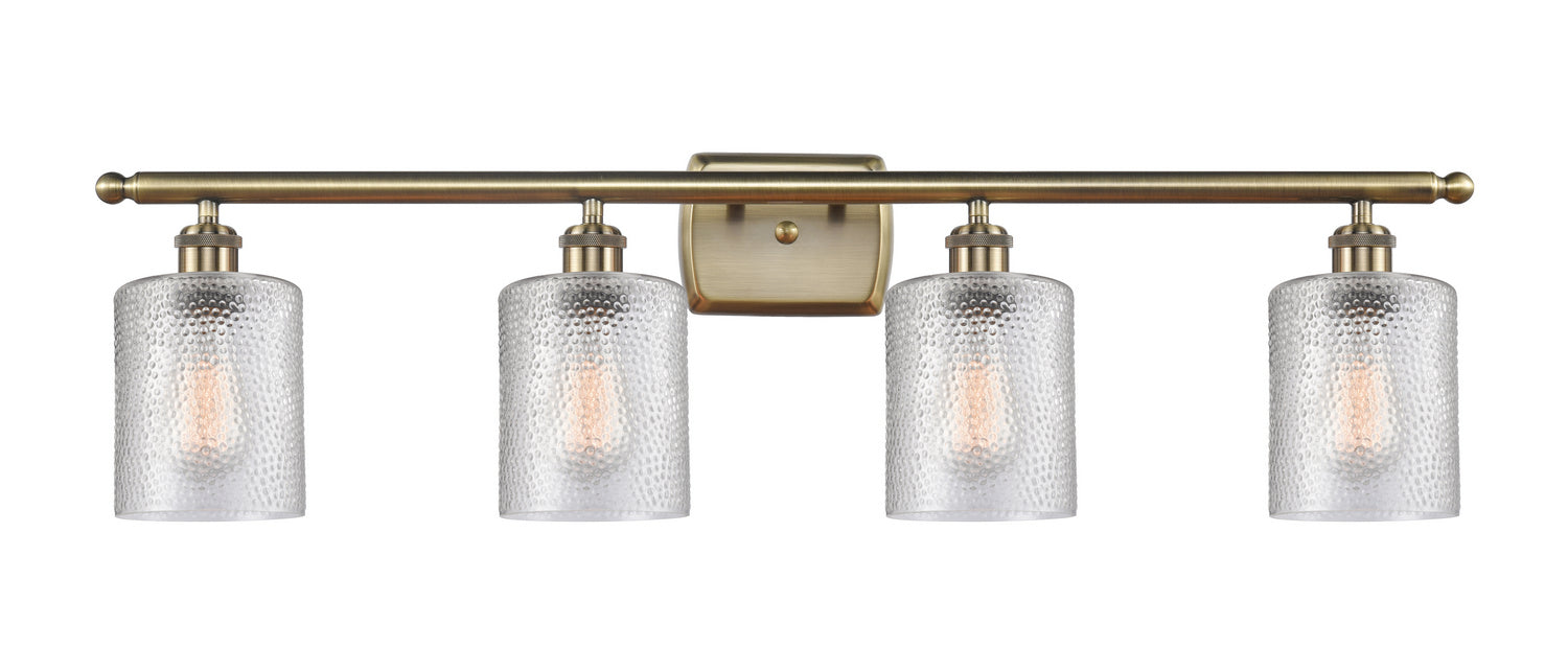 Innovations 516-4W-AB-G112-LED LED Bath Vanity, Antique Brass