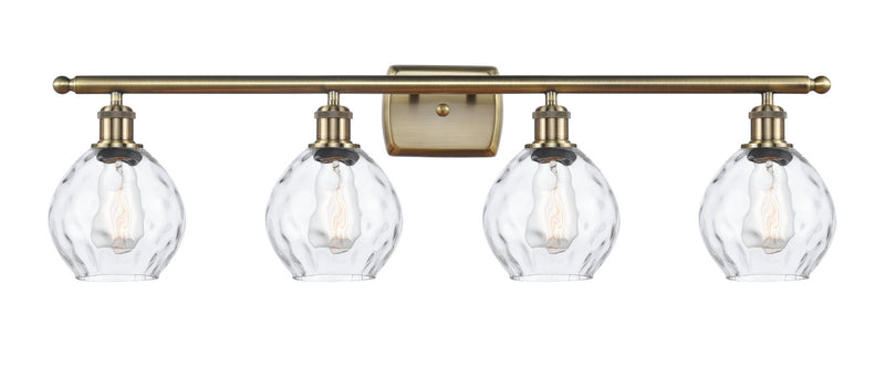 Innovations 516-4W-AB-G362-LED LED Bath Vanity, Antique Brass