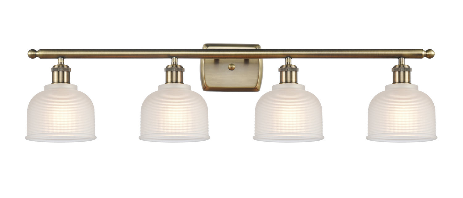 Innovations 516-4W-AB-G411-LED LED Bath Vanity, Antique Brass