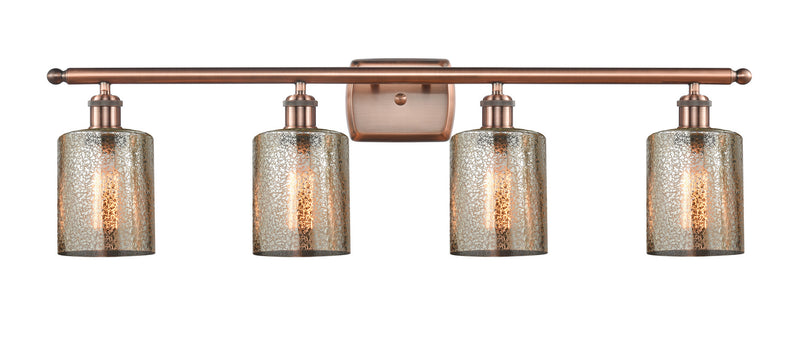 Innovations 516-4W-AC-G116-LED LED Bath Vanity, Antique Copper