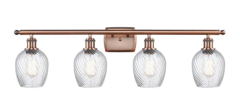 Innovations 516-4W-AC-G292-LED LED Bath Vanity, Antique Copper