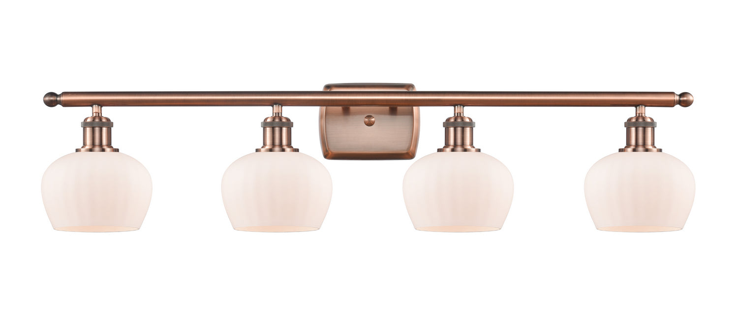 Innovations 516-4W-AC-G91-LED LED Bath Vanity, Antique Copper