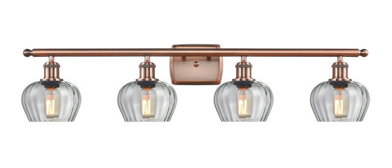 Innovations 516-4W-AC-G92-LED LED Bath Vanity, Antique Copper