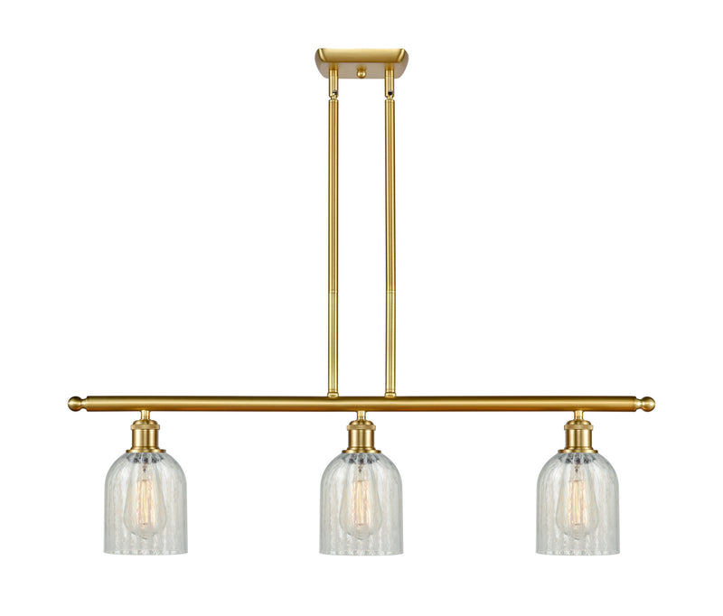 Innovations 516-3I-SG-G2511-LED LED Island Pendant, Satin Gold