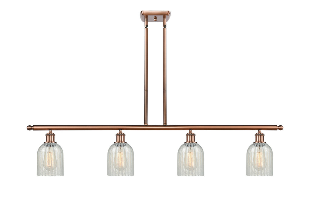 Innovations 516-4I-AC-G2511 Four Light Island Pendant, Antique Copper