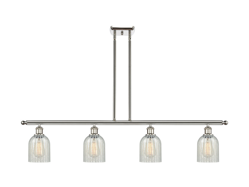 Innovations 516-4I-PN-G2511 Four Light Island Pendant, Polished Nickel