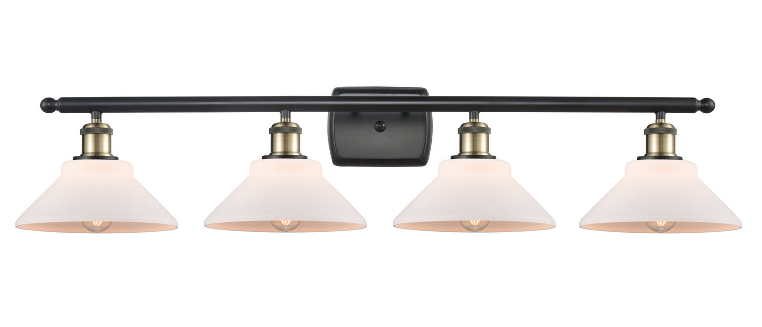 Innovations 516-4W-BAB-G131-LED LED Bath Vanity, Black Antique Brass