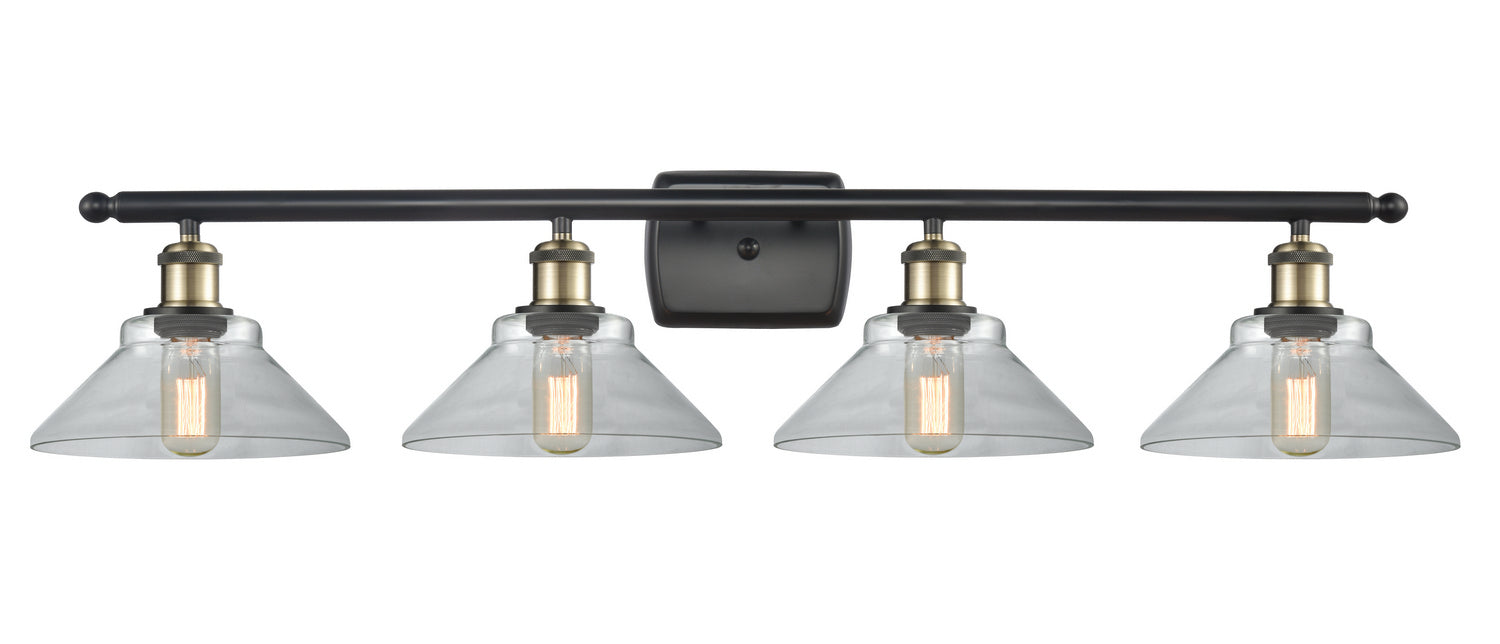 Innovations 516-4W-BAB-G132-LED LED Bath Vanity, Black Antique Brass