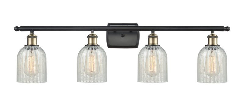 Innovations 516-4W-BAB-G2511 Four Light Bath Vanity, Black Antique Brass
