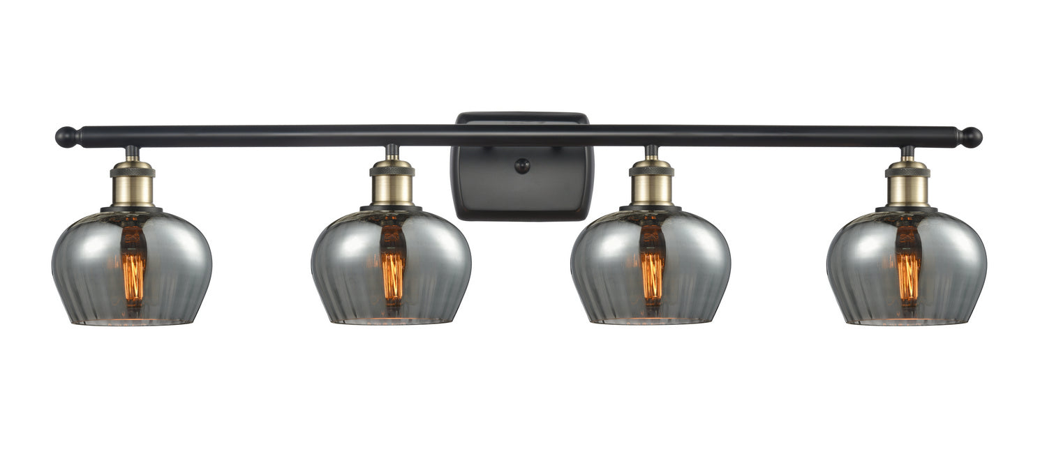 Innovations 516-4W-BAB-G93 Four Light Bath Vanity, Black Antique Brass