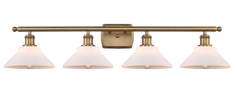 Innovations 516-4W-BB-G131-LED LED Bath Vanity, Brushed Brass