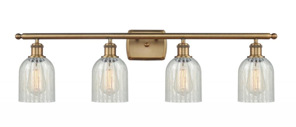Innovations 516-4W-BB-G2511 Four Light Bath Vanity, Brushed Brass