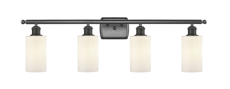 Innovations 516-4W-OB-G801 Four Light Bath Vanity, Oil Rubbed Bronze