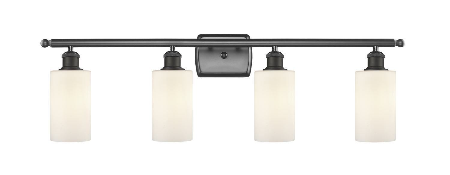 Innovations 516-4W-OB-G801 Four Light Bath Vanity, Oil Rubbed Bronze