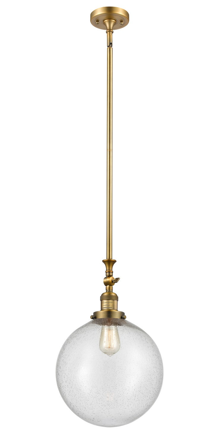 Innovations 206-BB-G204-12-LED LED Mini Pendant, Brushed Brass