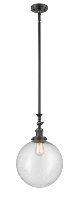 Innovations 206-OB-G204-12-LED LED Mini Pendant, Oil Rubbed Bronze