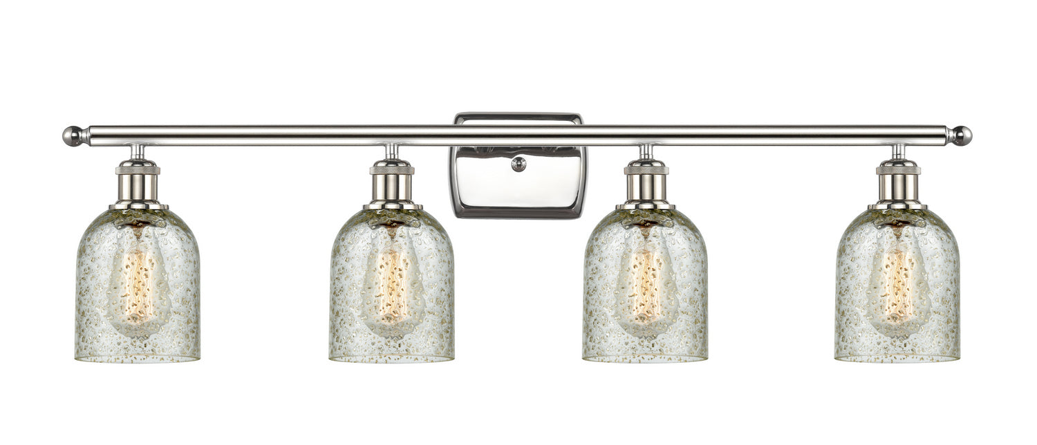 Innovations 516-4W-PN-G259 Four Light Bath Vanity, Polished Nickel
