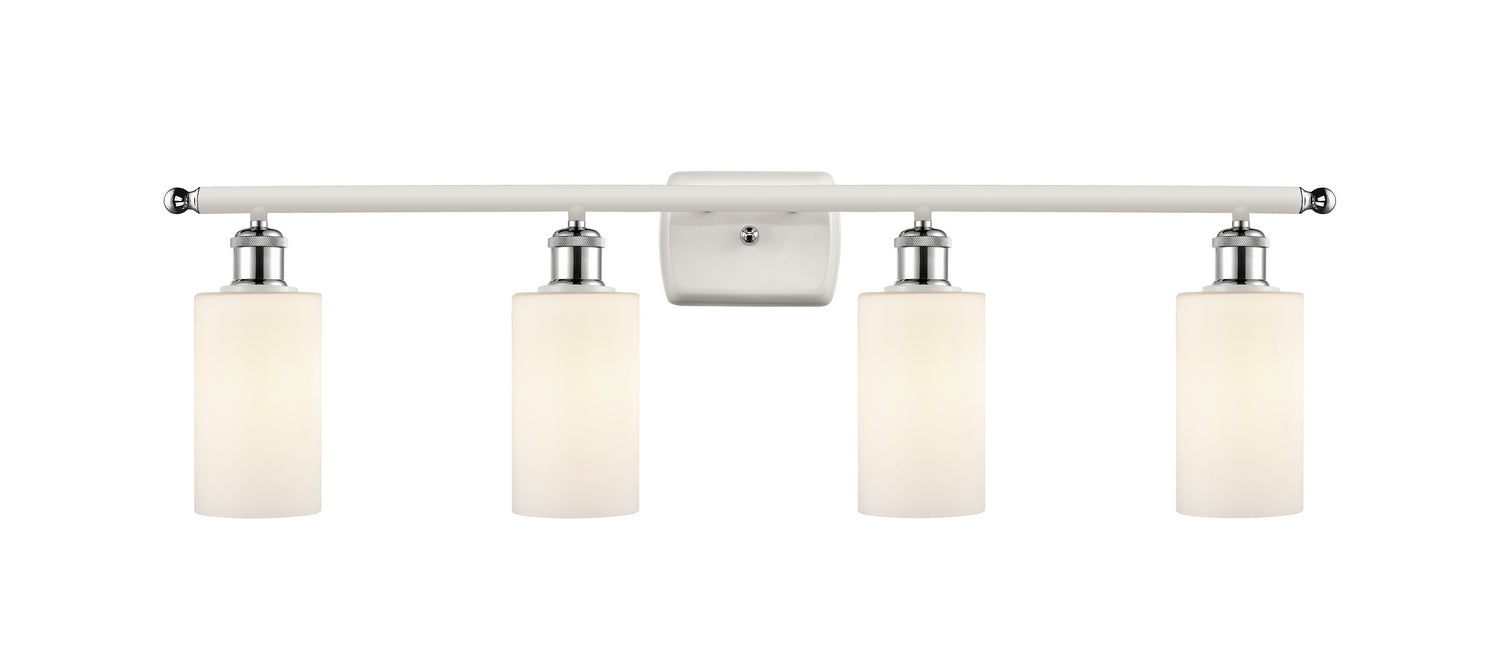 Innovations 516-4W-WPC-G801-LED LED Bath Vanity, White Polished Chrome