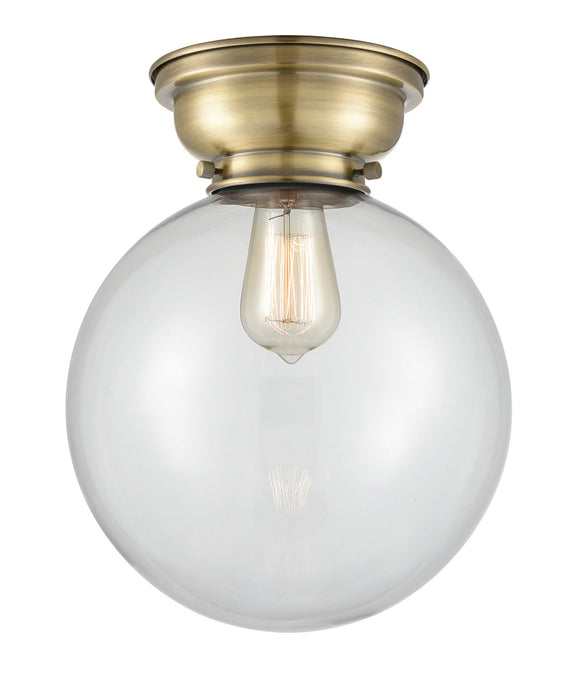 Innovations 623-1F-AB-G202-10-LED LED Flush Mount, Antique Brass