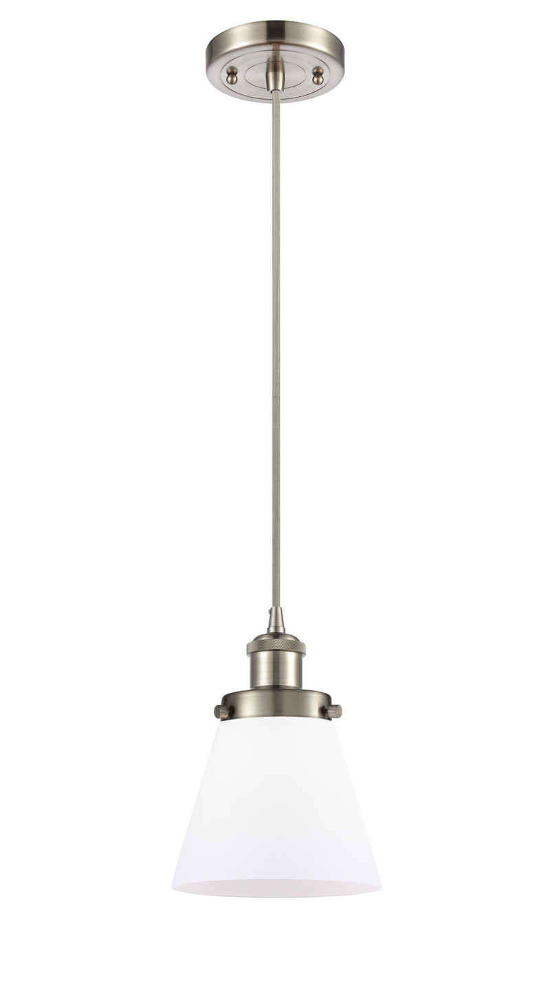 Innovations 916-1P-SN-G61 One Light Mini Pendant, Brushed Satin Nickel
