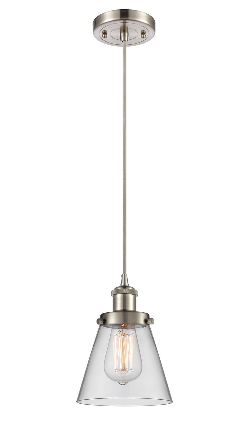 Innovations 916-1P-SN-G62 One Light Mini Pendant, Brushed Satin Nickel