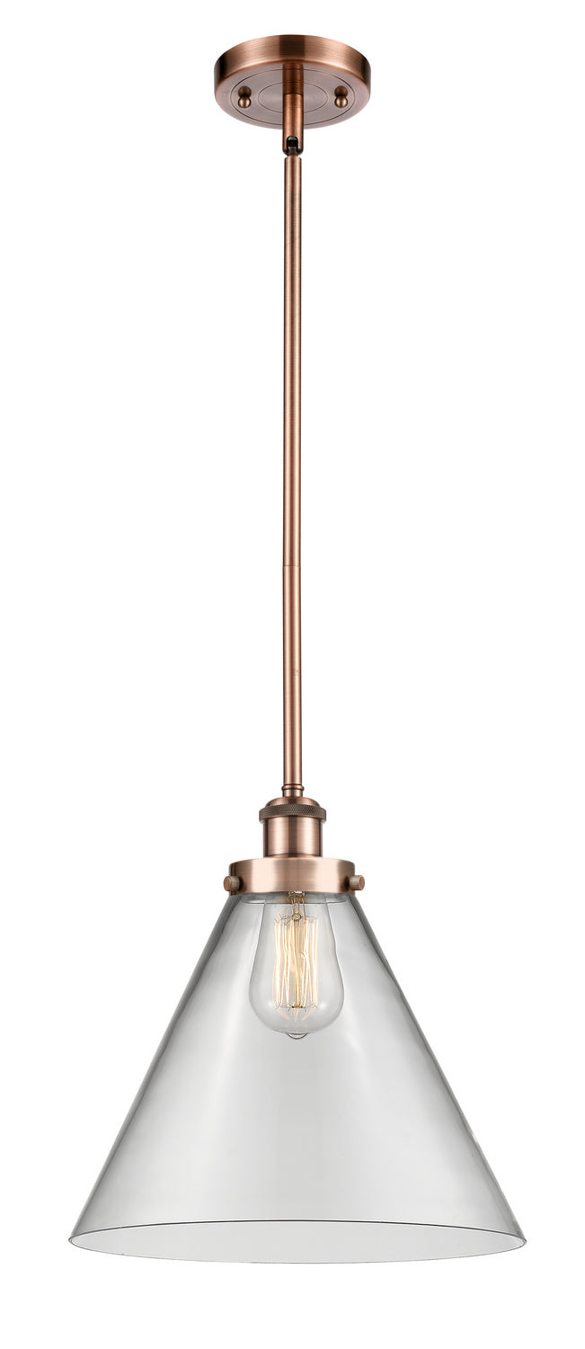 Innovations 916-1S-AC-G42-L One Light Mini Pendant, Antique Copper