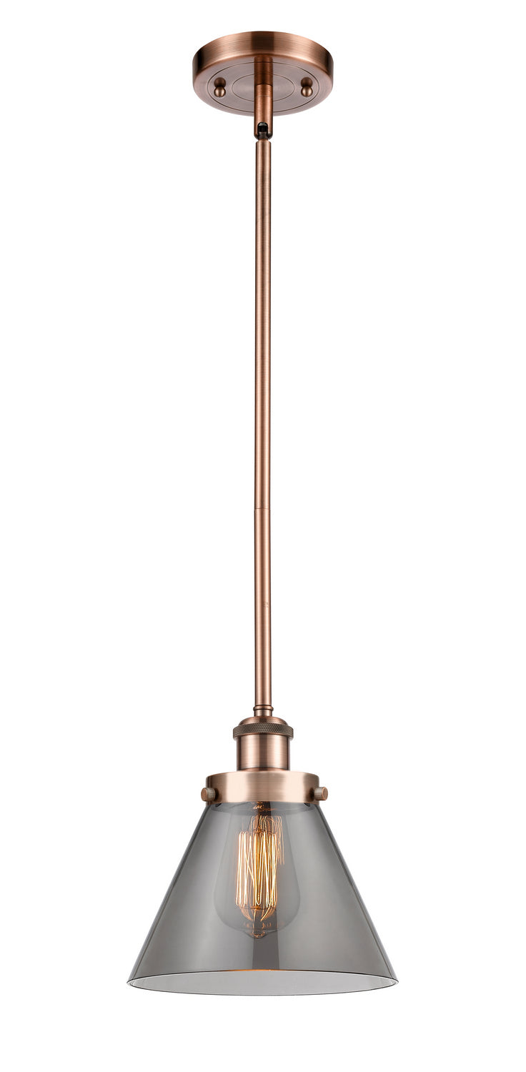 Innovations 916-1S-AC-G43-LED LED Mini Pendant, Antique Copper