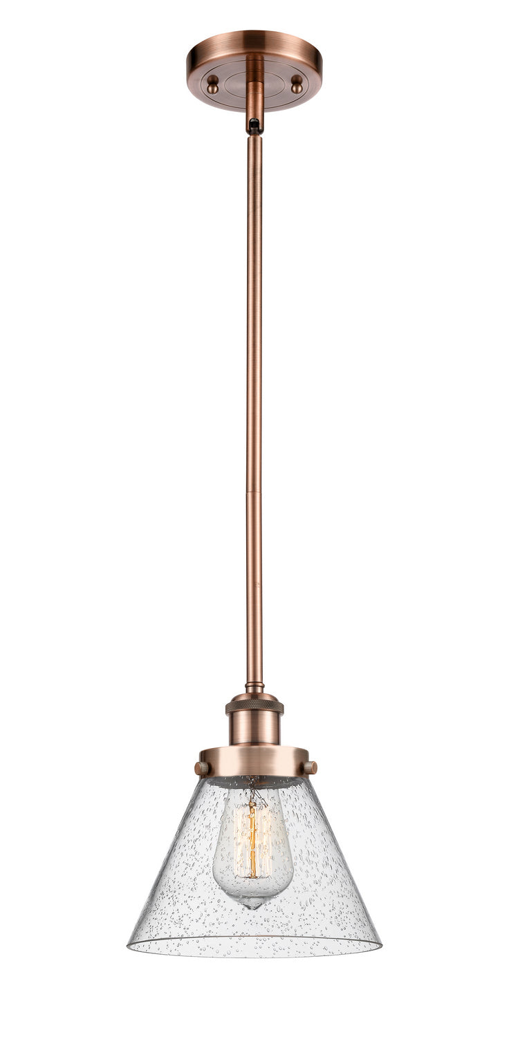 Innovations 916-1S-AC-G44 One Light Mini Pendant, Antique Copper