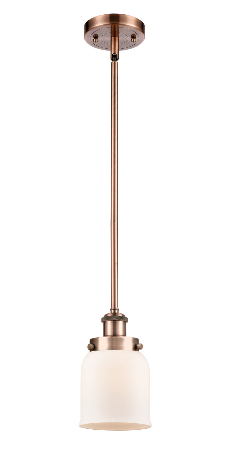 Innovations 916-1S-AC-G51 One Light Mini Pendant, Antique Copper