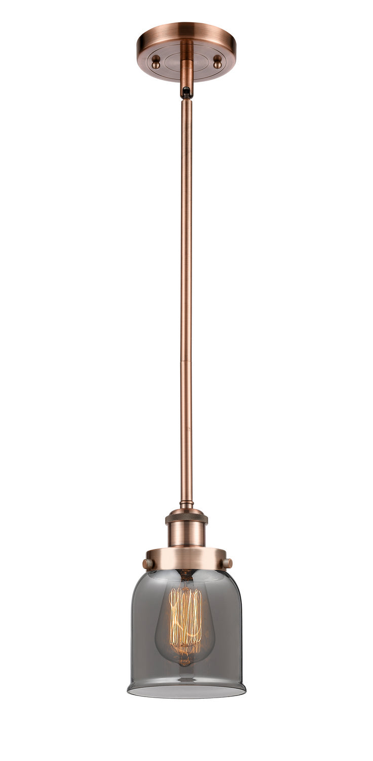 Innovations 916-1S-AC-G53 One Light Mini Pendant, Antique Copper