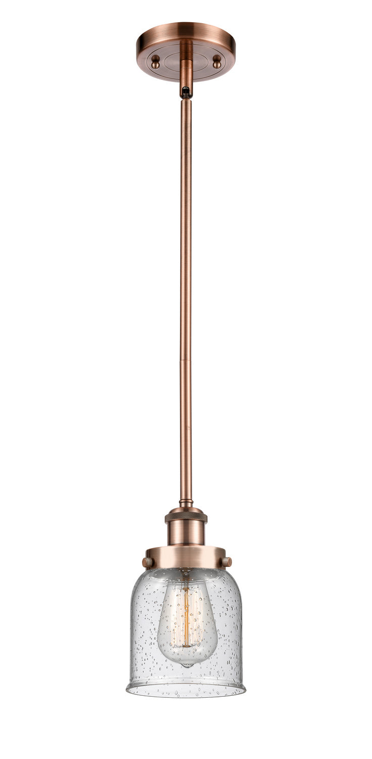 Innovations 916-1S-AC-G54 One Light Mini Pendant, Antique Copper