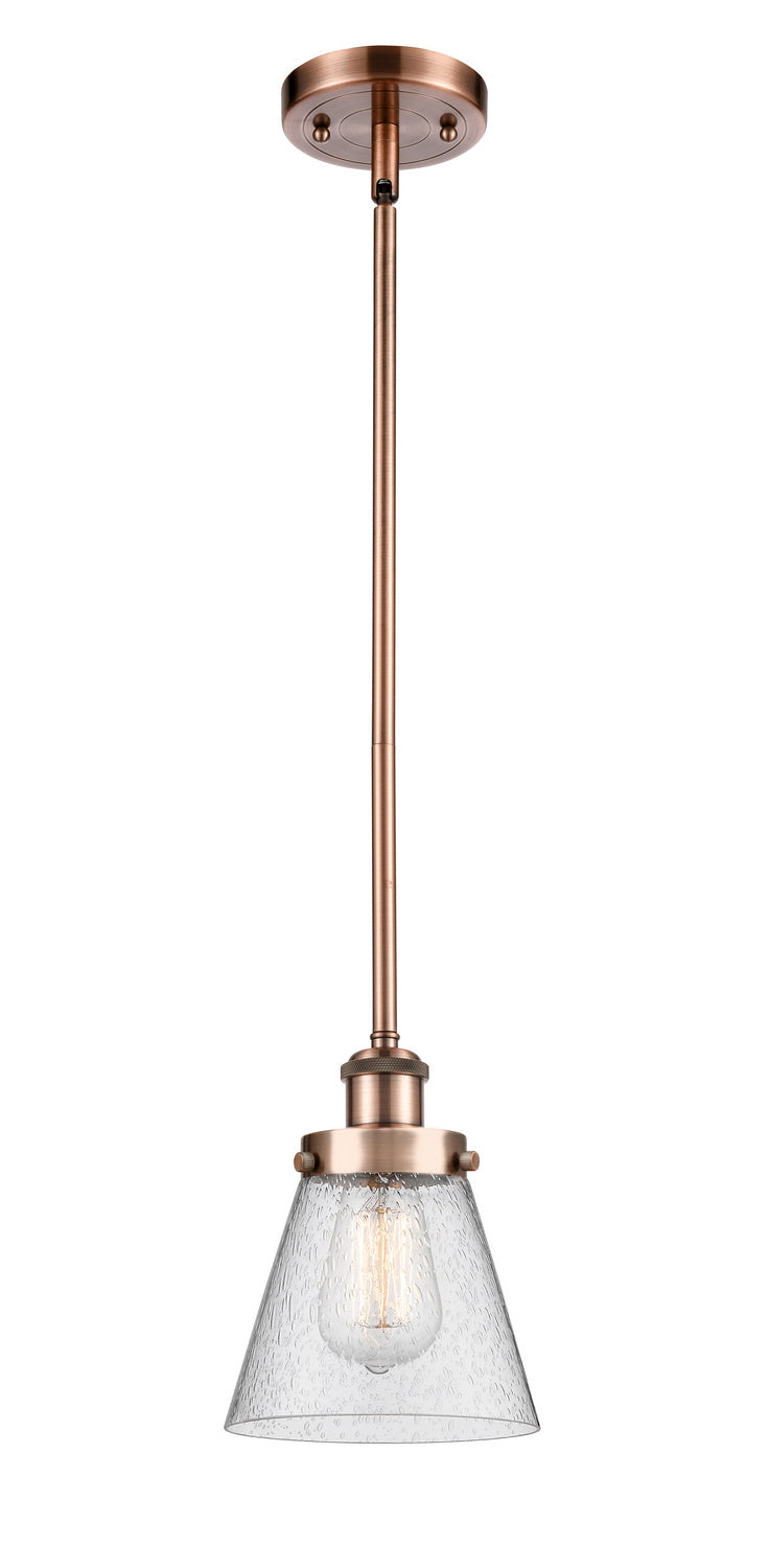 Innovations 916-1S-AC-G64-LED LED Mini Pendant, Antique Copper