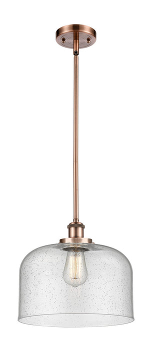 Innovations 916-1S-AC-G74-L One Light Mini Pendant, Antique Copper