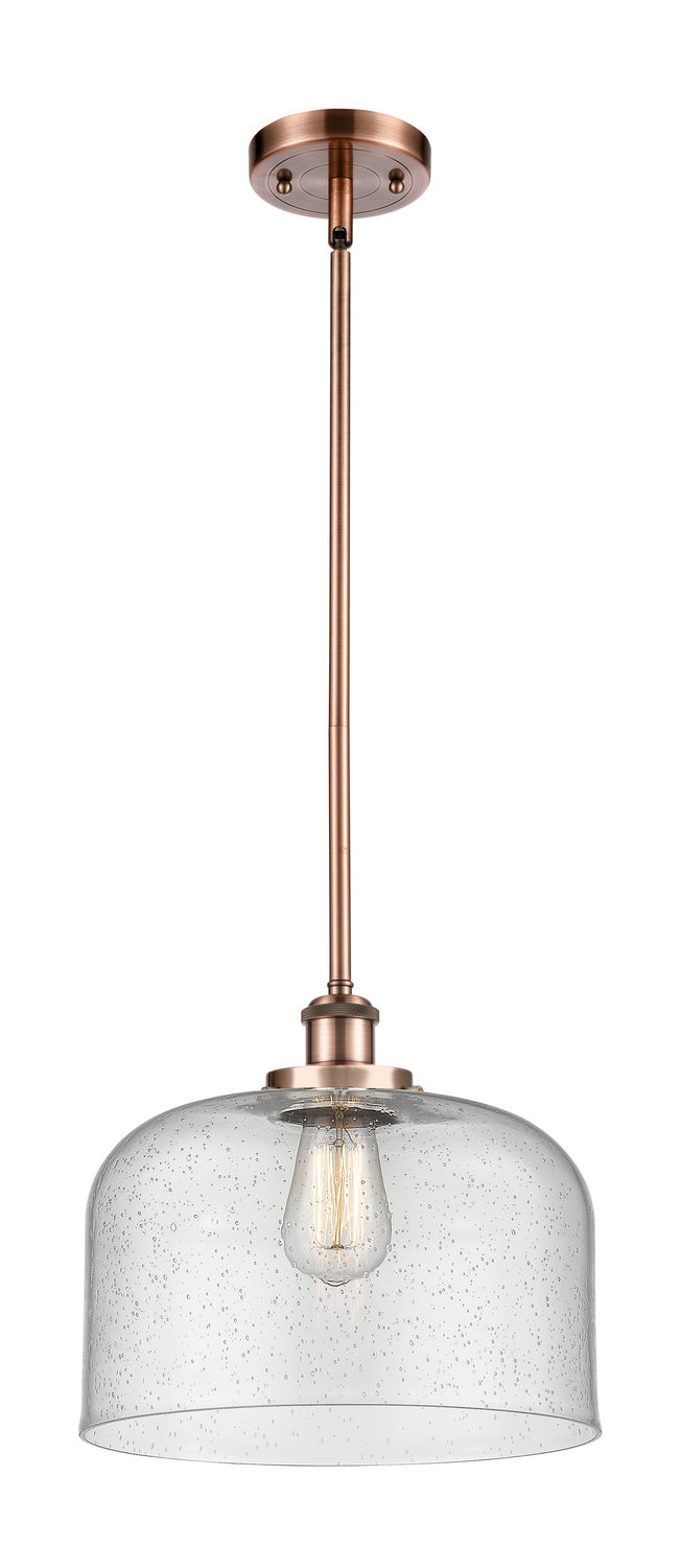 Innovations 916-1S-AC-G74-L-LED LED Mini Pendant, Antique Copper
