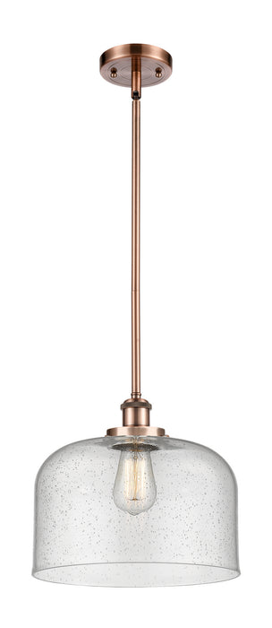 Innovations 916-1S-AC-G74-L-LED LED Mini Pendant, Antique Copper