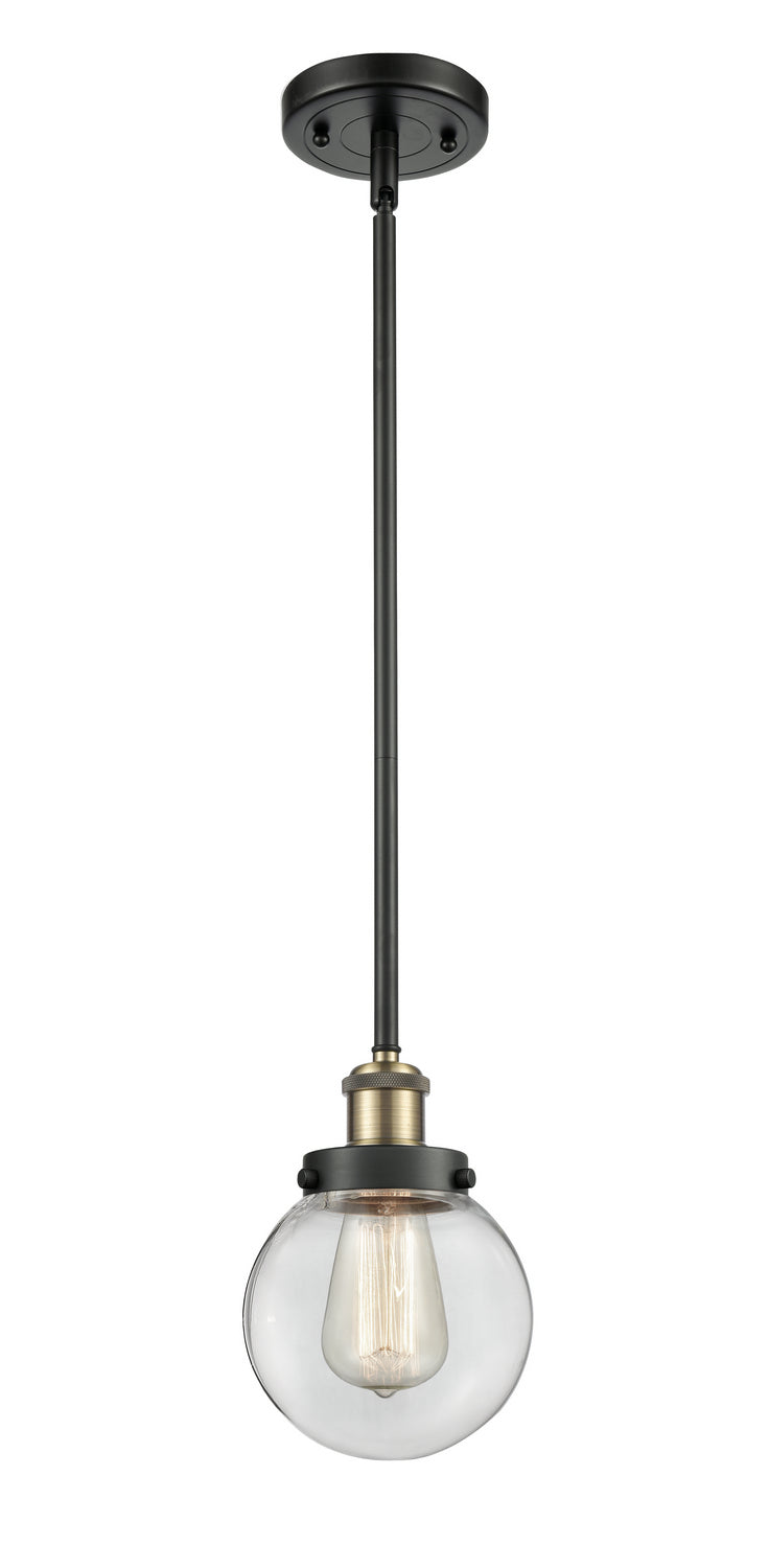 Innovations 916-1S-BAB-G202-6-LED LED Mini Pendant, Black Antique Brass